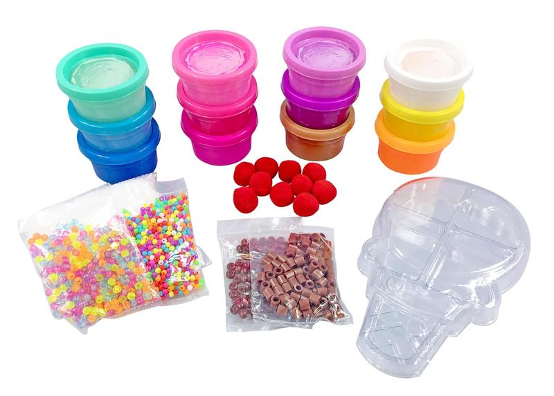 Slime Set Cra-Z-Slimy Ice Cream Shop com 12 latas de 30 ml ou mais
